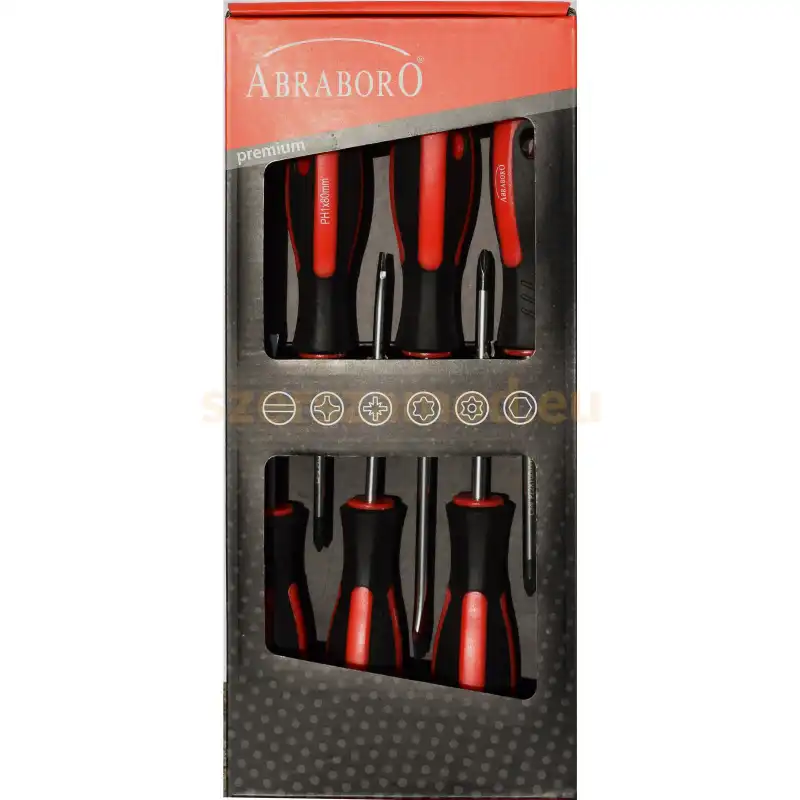 PROMO CSAVARHÚZÓ KÉSZLET 6pcs 3,0/5,5/6,5/PH1/PH2/PZ2