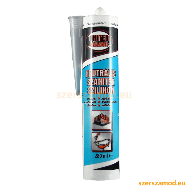 Neutrális szaniter szilikon 280ml fehér