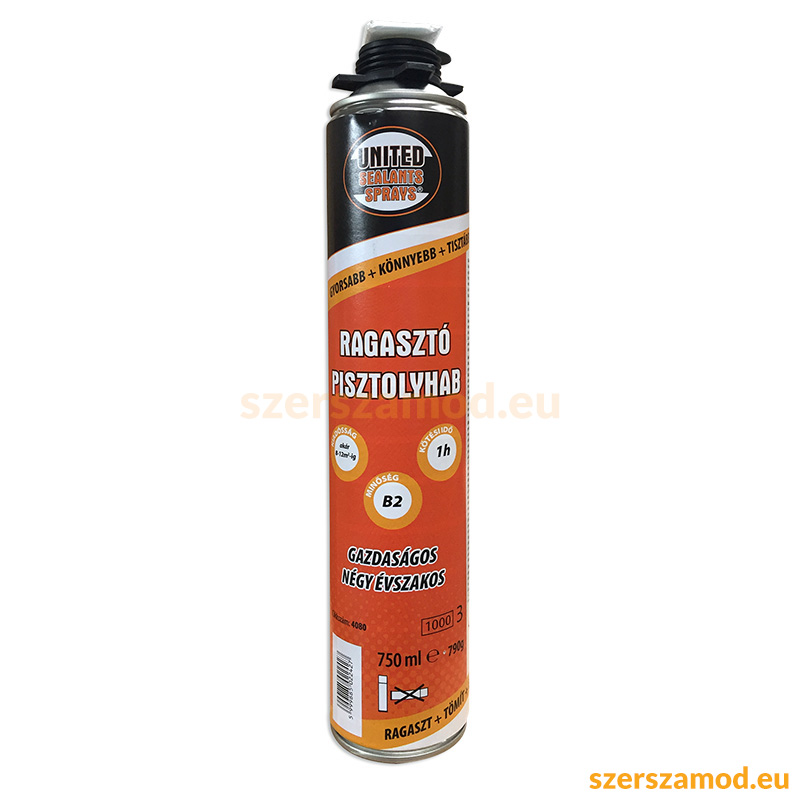 Ragasztó pisztolyhab 4 évszakos B2 750ml