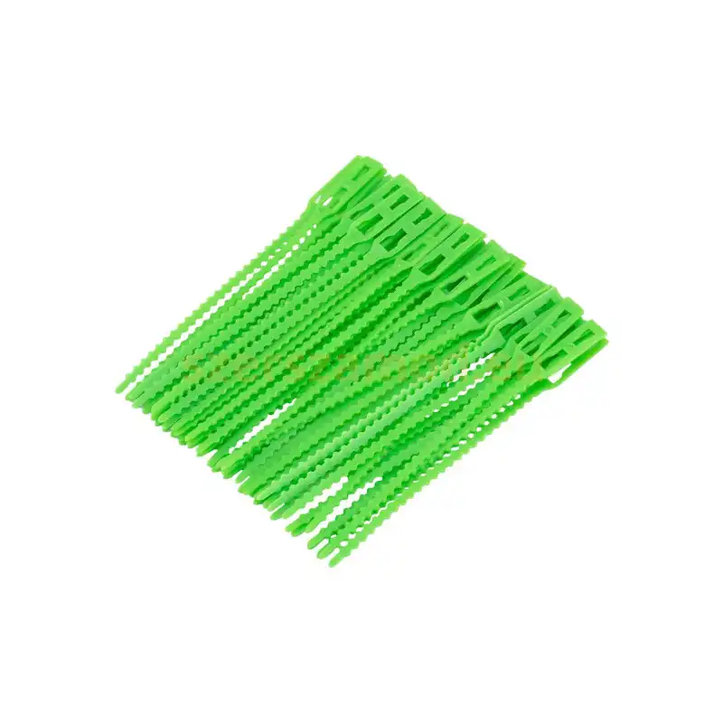 Kerti Gyorskötözö 13cm Műanyag,Oldható 50db