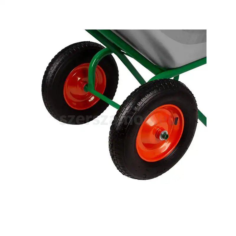 Talicska Horganyzott Puttonnyal,Két Kerekű 320kg 100L - Image 6