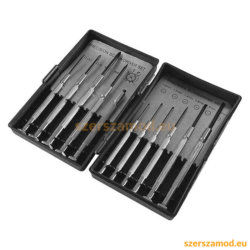 Műszerész csavarhúzó készlet 11pcs