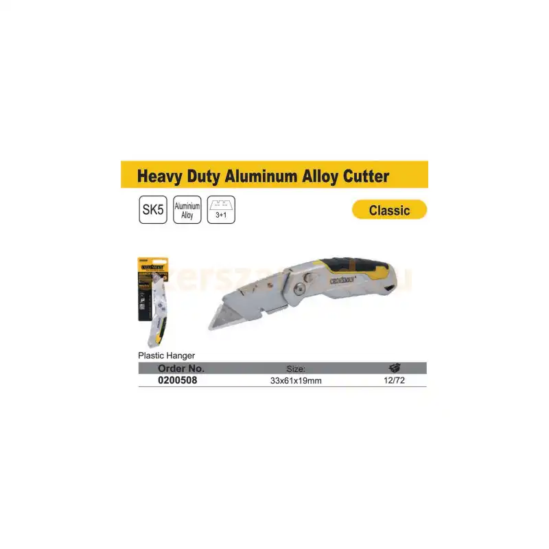 Vágó Kés Összecsukható Pro Alu Házban Trapéz SK5/+3DB PENGE - Image 3