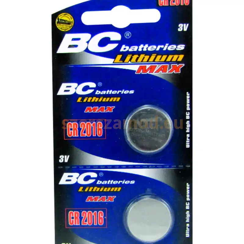 BC Lithium Max Gombelem CR2016 3V B2 2db