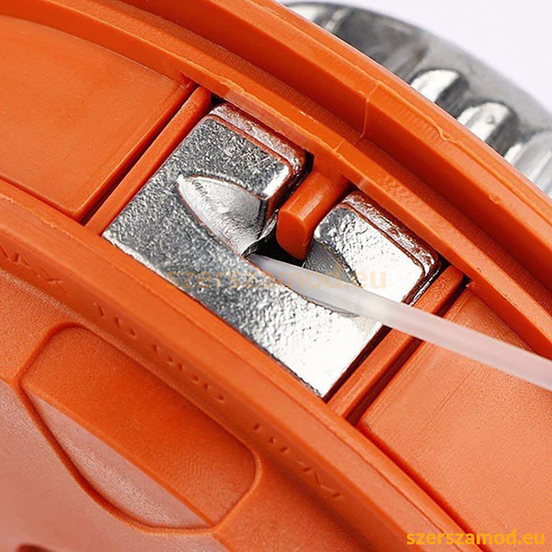 Damilfej fűkaszához 15cm fém narancssárga - Image 2