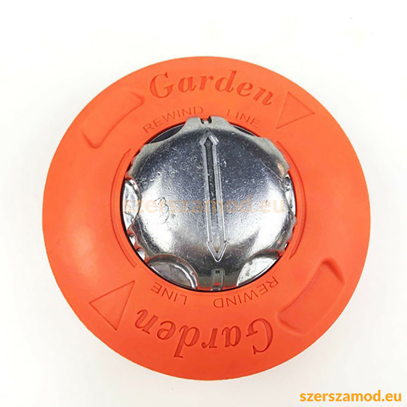 Damilfej fűkaszához 15cm fém narancssárga