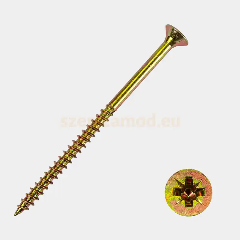 Pozdorja Csavar 6x100 mm /60 Részmenetes – 100 db