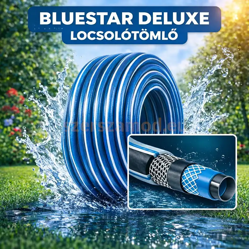 Locsolótömlő Csavarodásmentes 6 Réteg 1/2 50m Bluestar - Image 2