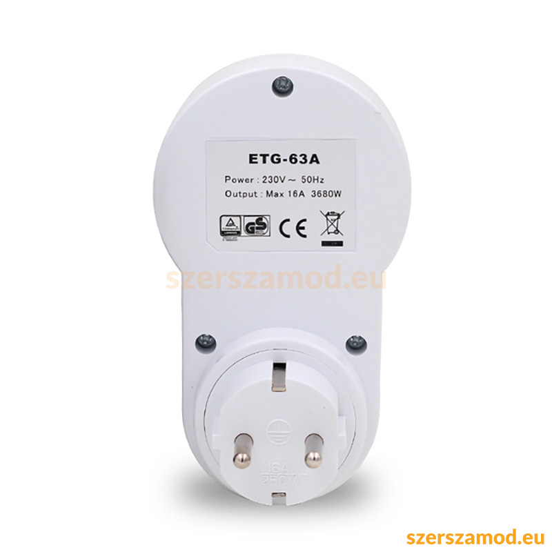 Digitális időzítő fali dugalj - Image 2