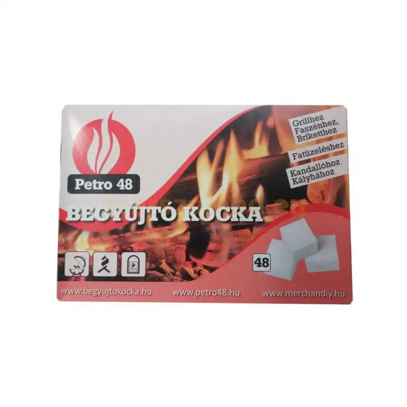 Kályha alágyújtós PETRO 48pcs