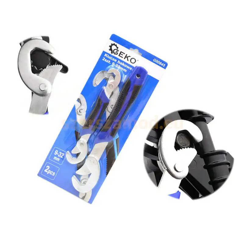 Kampós kulcskészlet 2pcs, 9-32mm