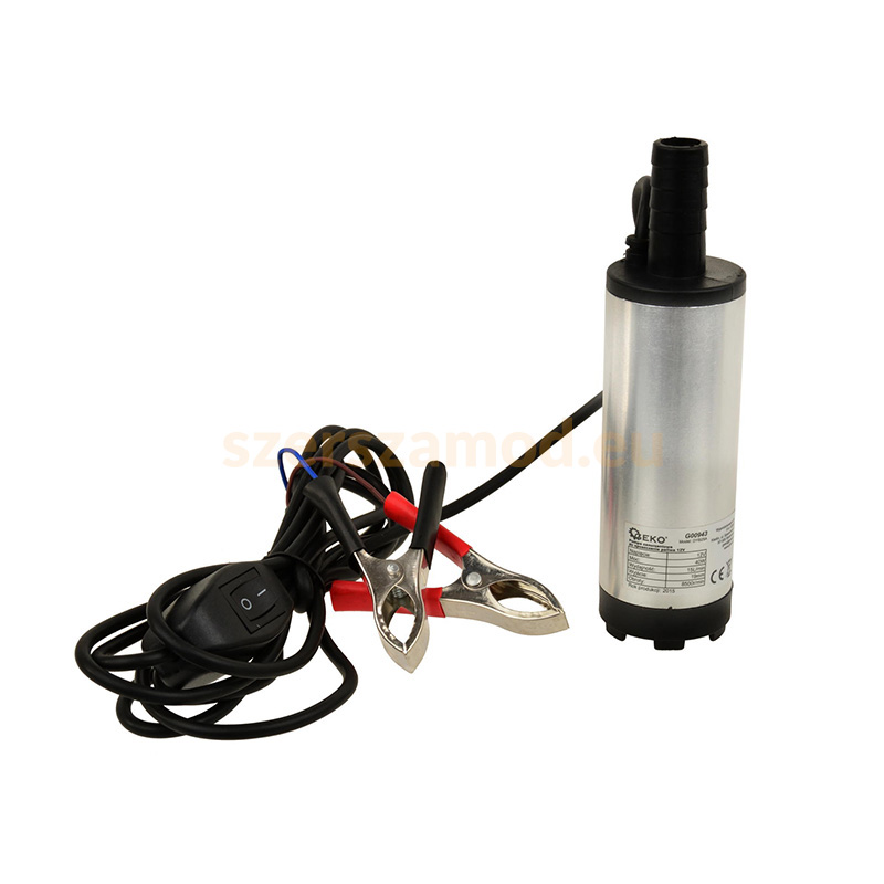 Olaj, üzemanyag merülő szivattyú mini 12volt 40watt