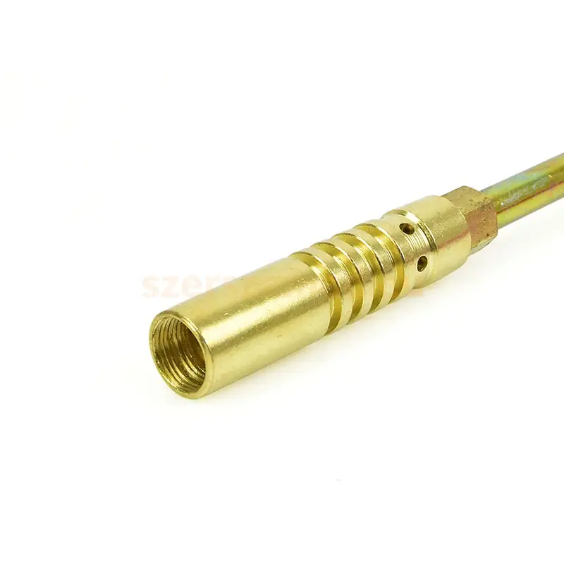 PB forrasztó, gázforrasztó, perzselő készlet 3 fejjel 13,15, 17mm - Image 5