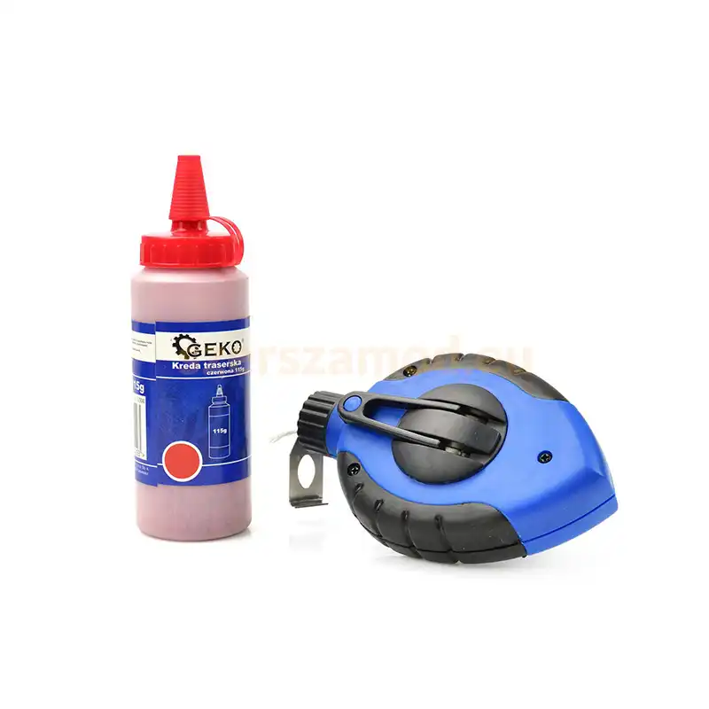 Kicsapózsinór piros krétaporral 115g, 30m