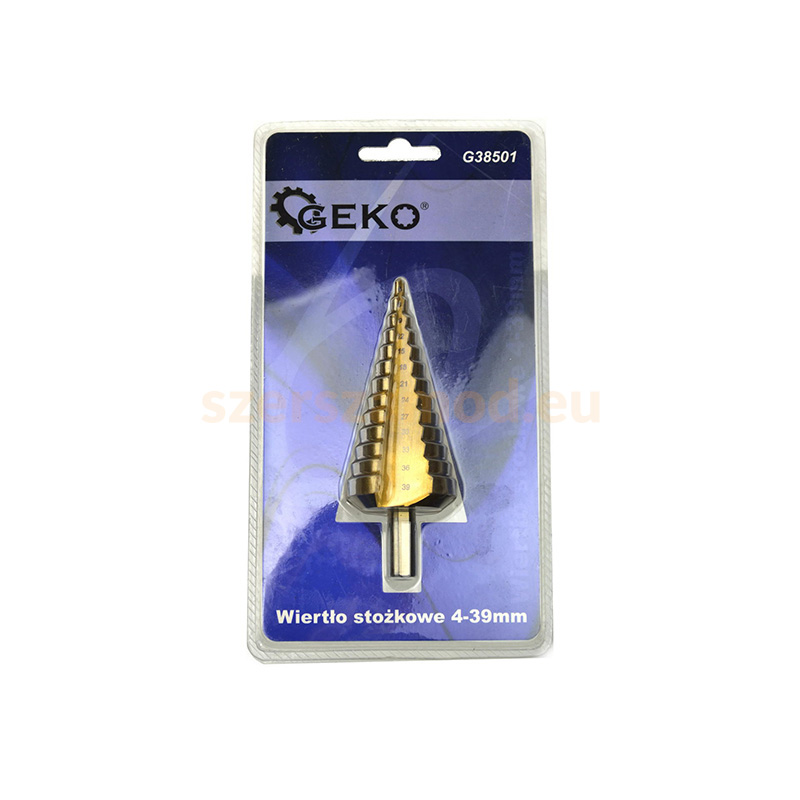 Lépcsős fúró 4-39mm titán - Image 3