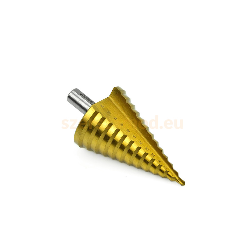 Lépcsős fúró 4-52mm titán