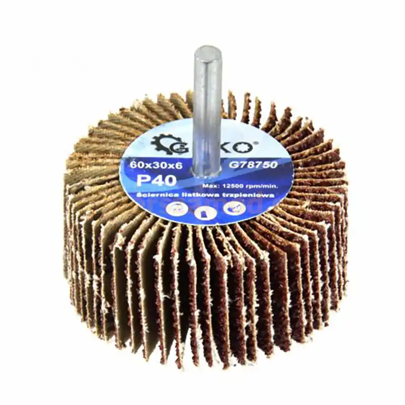 Csapos, lamellás csiszolókorong P40 60 x 30 x 6mm