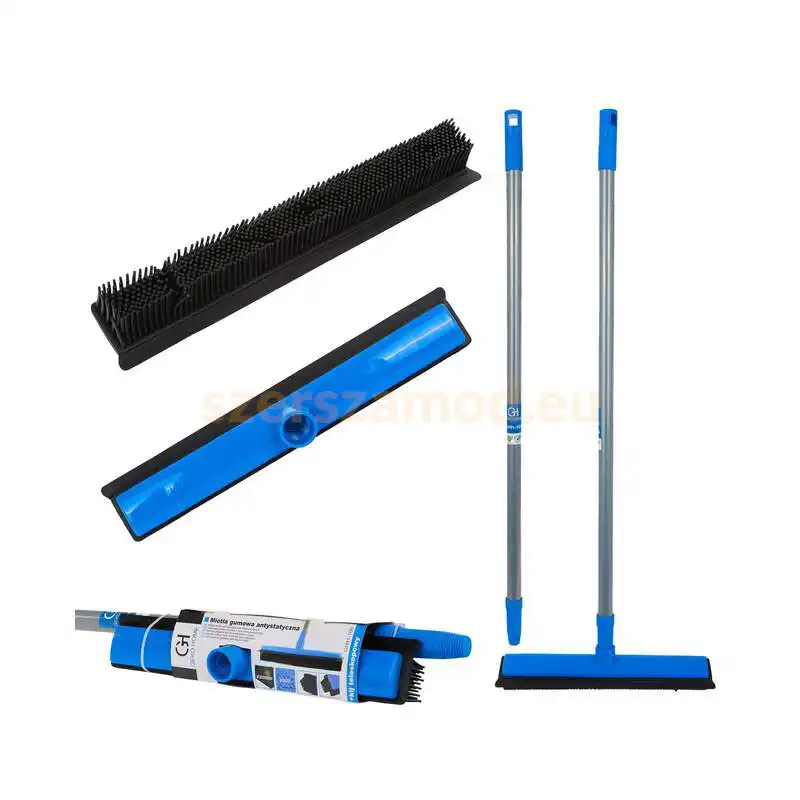 Felmosó, gumikefével, teleszkópos nyéllel, vízkaparóval 78.5-140cm