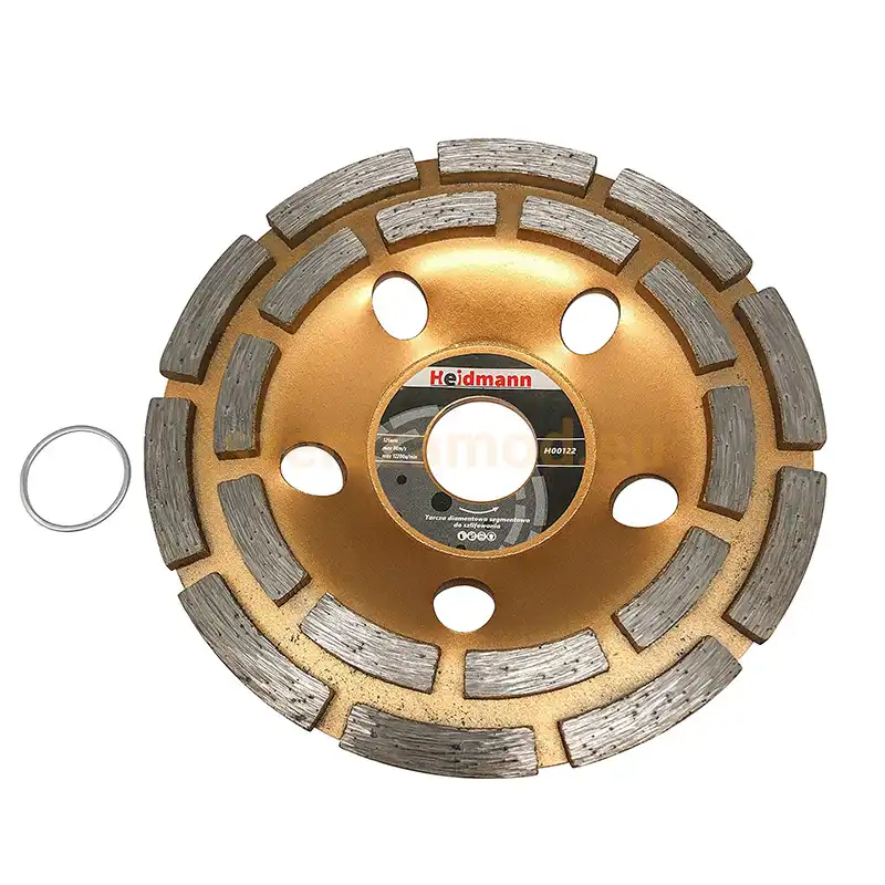 Kétsoros gyémánt csiszolókorong 125 x 22.2mm