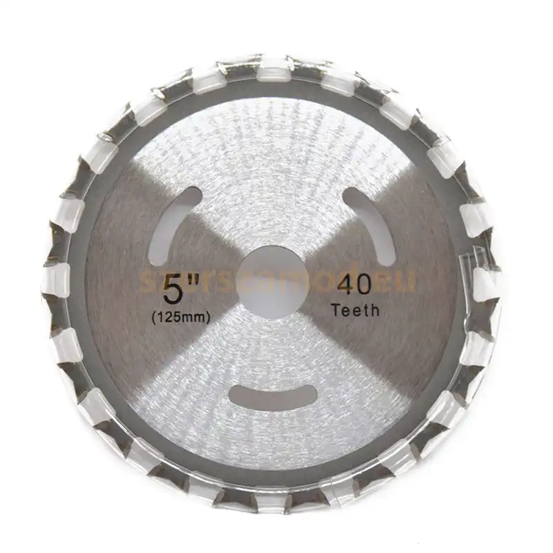 Vidiás, két élű körfűrészlap 125mm, 5", 40T