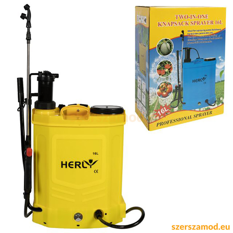 Akkumulátoros és kézi pumpás permetező 16l 2in1 - Image 7