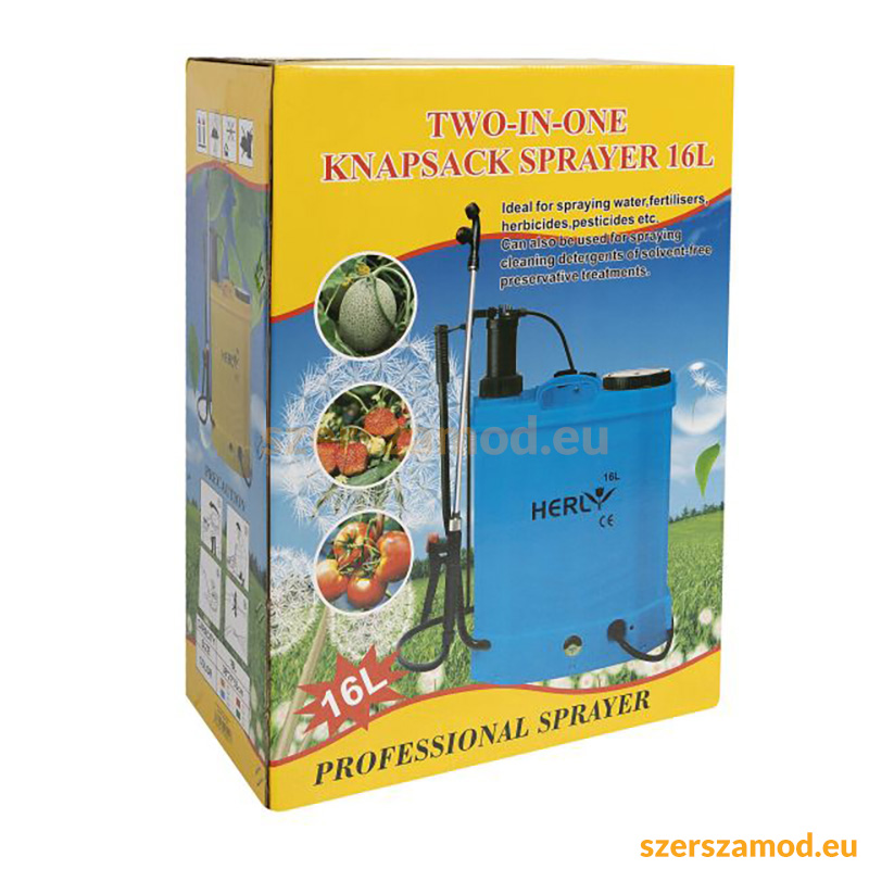 Akkumulátoros és kézi pumpás permetező 16l 2in1 - Image 8