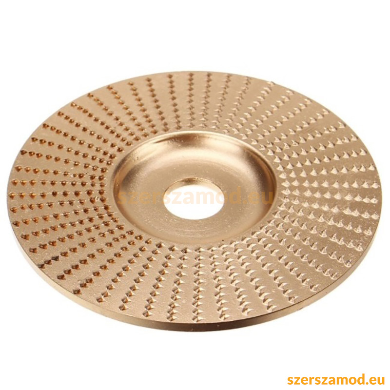 Fa, műanyag csiszoló korong sarokcsiszolóra Lapos 125x22,25mm