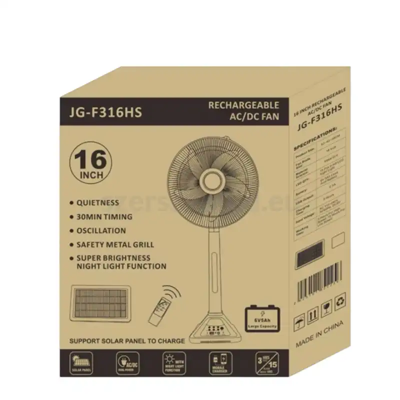 Napelemes, Akkus Ventilátor - Image 2