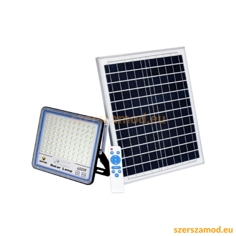 LED reflektor 400W külön napelemmel + távirányító