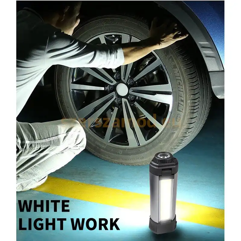 Állványos teleszkópos LED munkalámpa 2000 Lumen 6000 mAh - Image 5