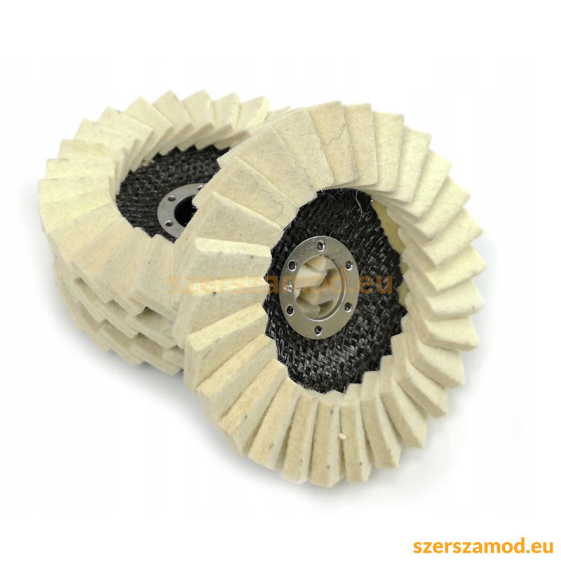 Lamellás filctárcsa, csiszolókorong 125MM