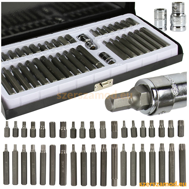 Torx imbusz készlet 40db-os