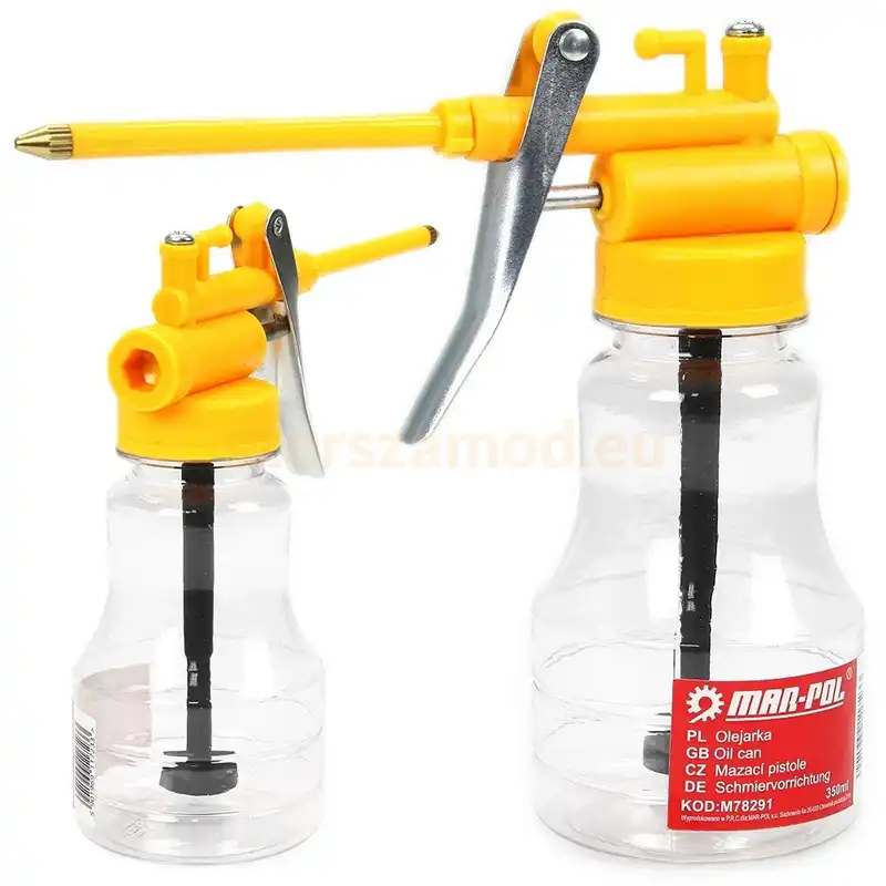 Olajozó kanna műanyag tartállyal 350ml