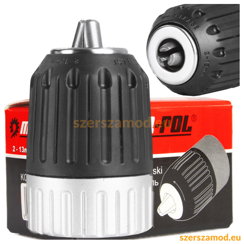 Tokmány 2-13mm 1/2" (fém)