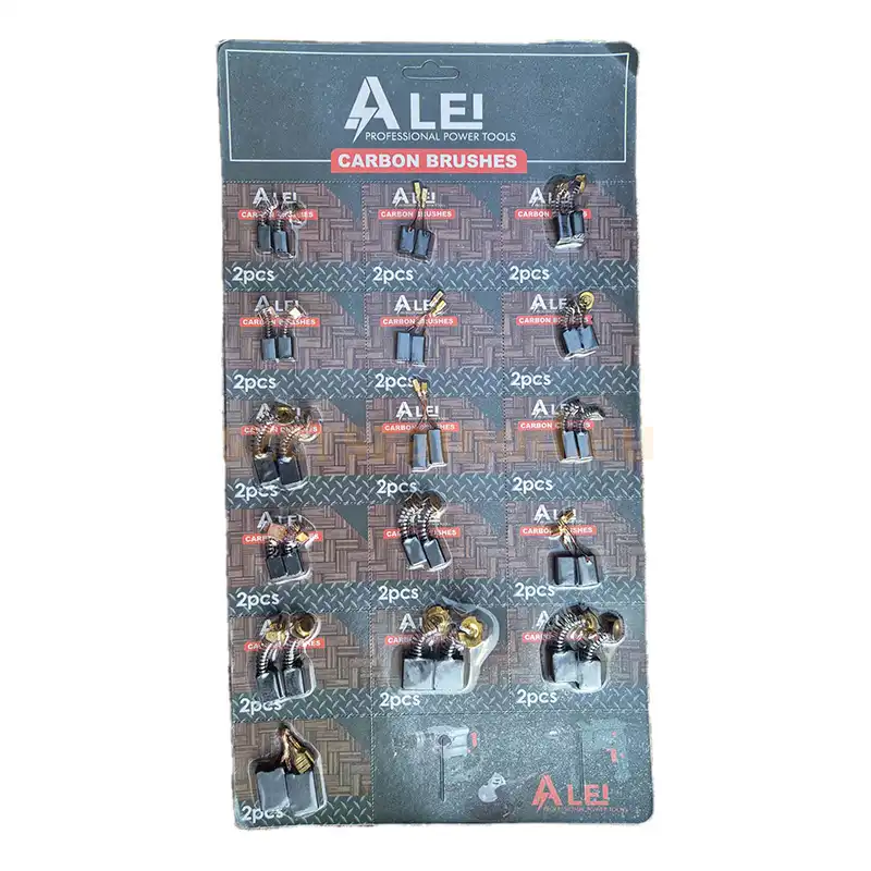 Szénkefe szett 16pcs