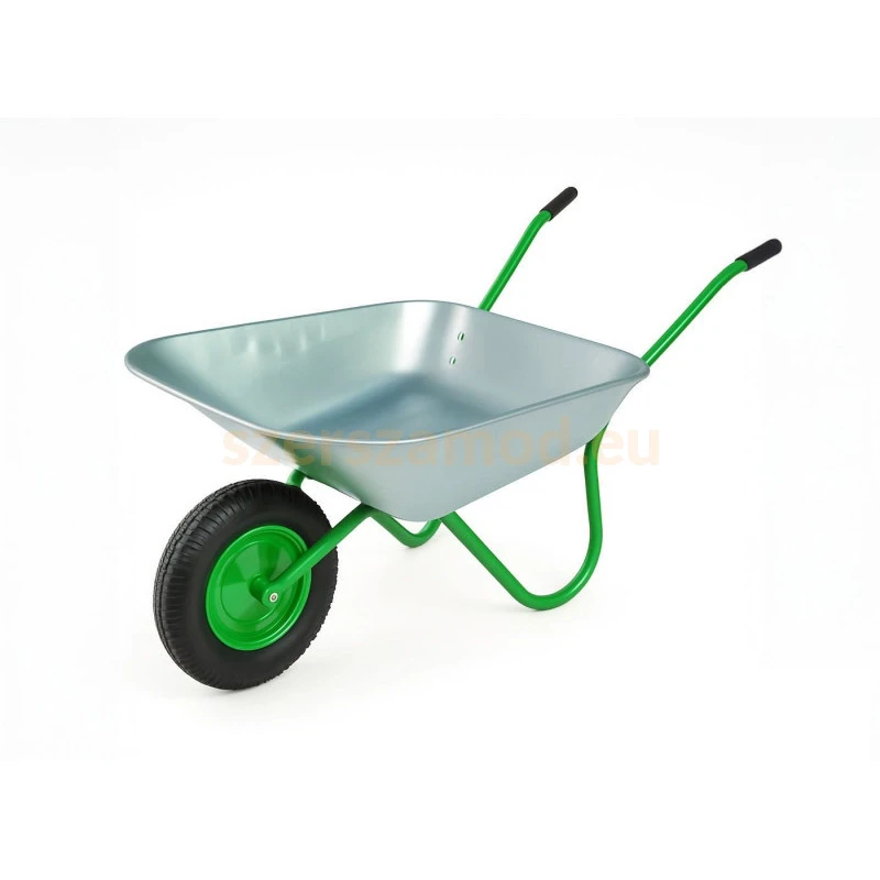 Talicska Horganyzott Puttonnyal 65L 120KG Teherbírás