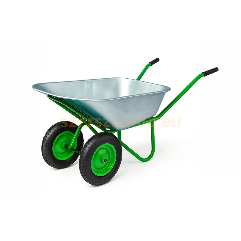 Talicska Horganyzott Puttonnyal 110L 320kg Teherbírás