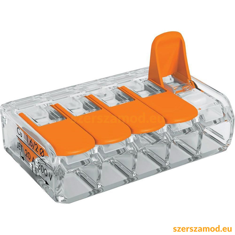 Vezeték összekötő 5 bemenetes – gyorscsatlakozó