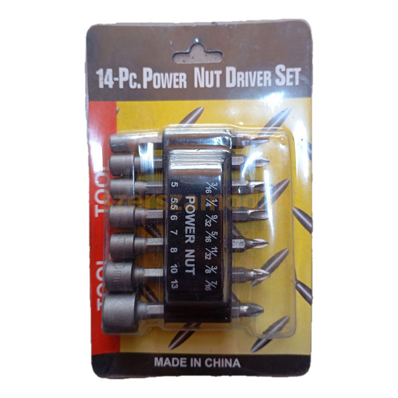 Bitbefogású behajtókészlet 14pcs