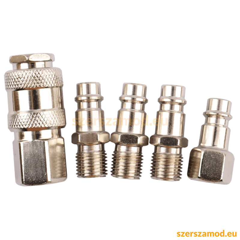 Gyorscsatlakozó készlet kompresszorhoz 1/4