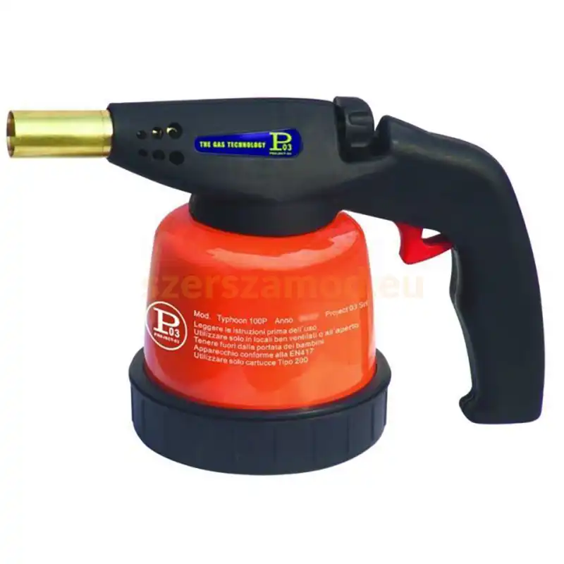 Gázlámpa Fémházas Piezzo