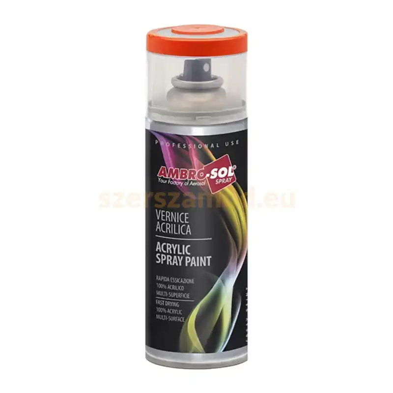 Többcélú acryl festék RAL 3000 piros (fire red) 400ml