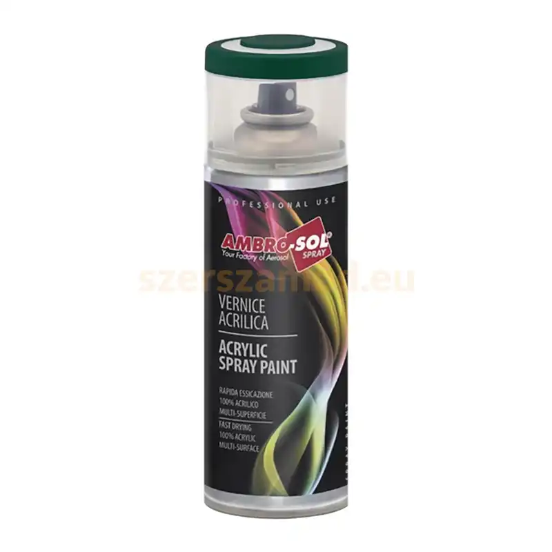 Többcélú acryl festék RAL 6005 zöld (moss green) 400ml
