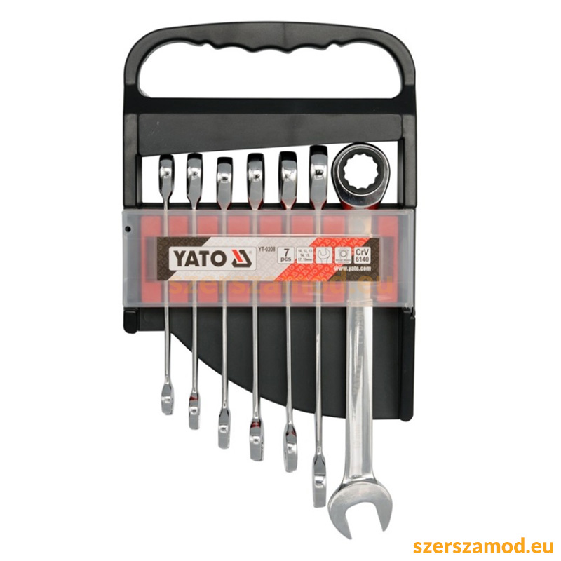 Racsnis csill-villás klt. 10-19mm 7részes