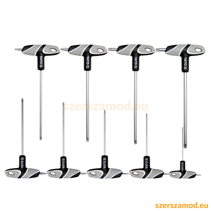 TORX kulcs klt. T-markolattal 9részes T10-T50