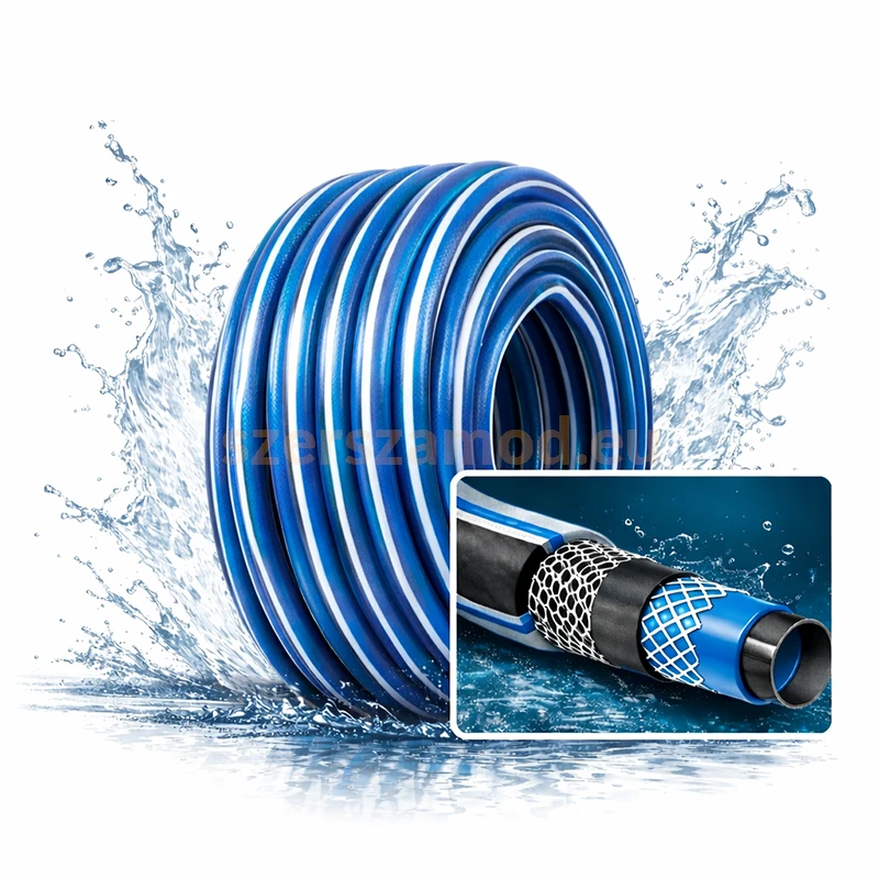 Locsolótömlő Csavarodásmentes 6 Réteg 3/4 20m Bluestar